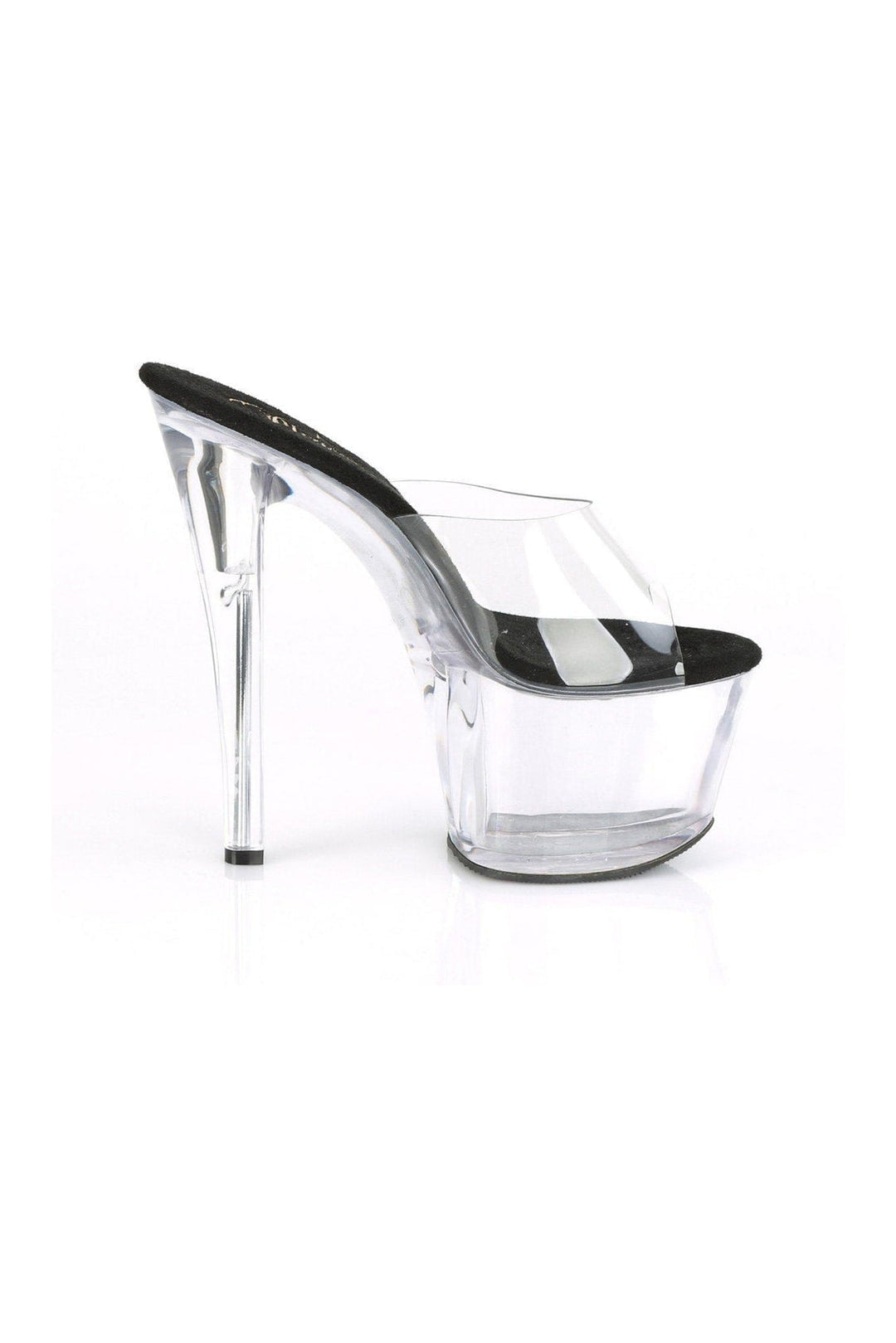 SKY-301 Stripper Slide | Clear Vinyl-Slides-Pleaser-SEXYSHOES.COM