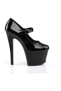 Pleaser SKY-387 Platform Pump in Black Patent