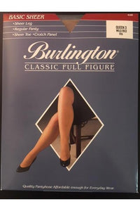 Kayser Roth Queen Size Sheer Toe Pantyhose in Nude  from SexyShoes.com