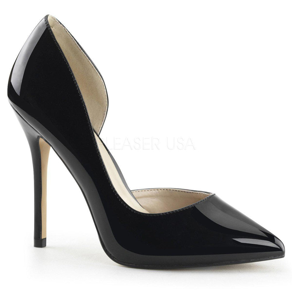 SS-AMUSE-22 Pump | Black Patent-Final Sale-SEXYSHOES.COM