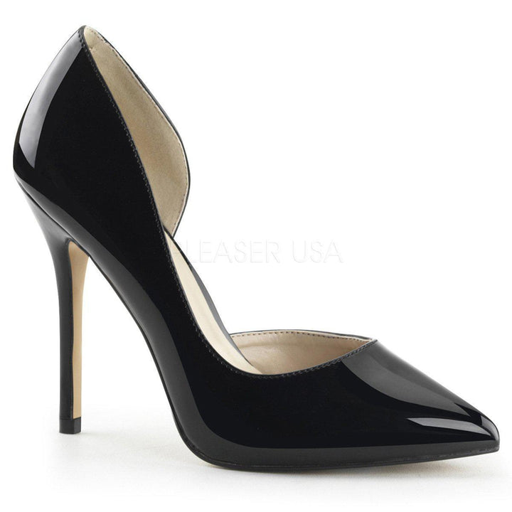 SS-AMUSE-22 Pump | Black Patent-Final Sale-SEXYSHOES.COM