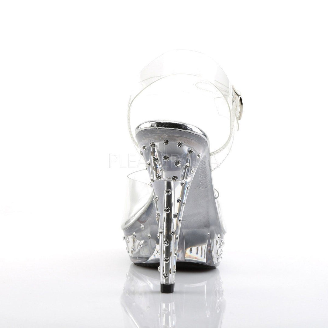SS-COCKTAIL-508SDT Platform | Clear Vinyl-Footwear-Pleaser Brand-Clear-6-Vinyl-SEXYSHOES.COM