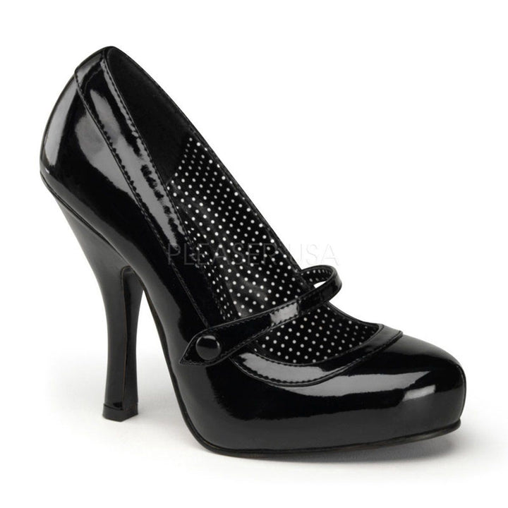 SS-CUTIEPIE-02 Pump | Black Patent-Final Sale-SEXYSHOES.COM
