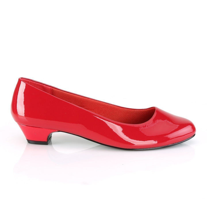SS-GWEN-01 Pump | Red Patent-Grab Bag Deals-Pleaser Pink Label-Red-12-Patent-SEXYSHOES.COM