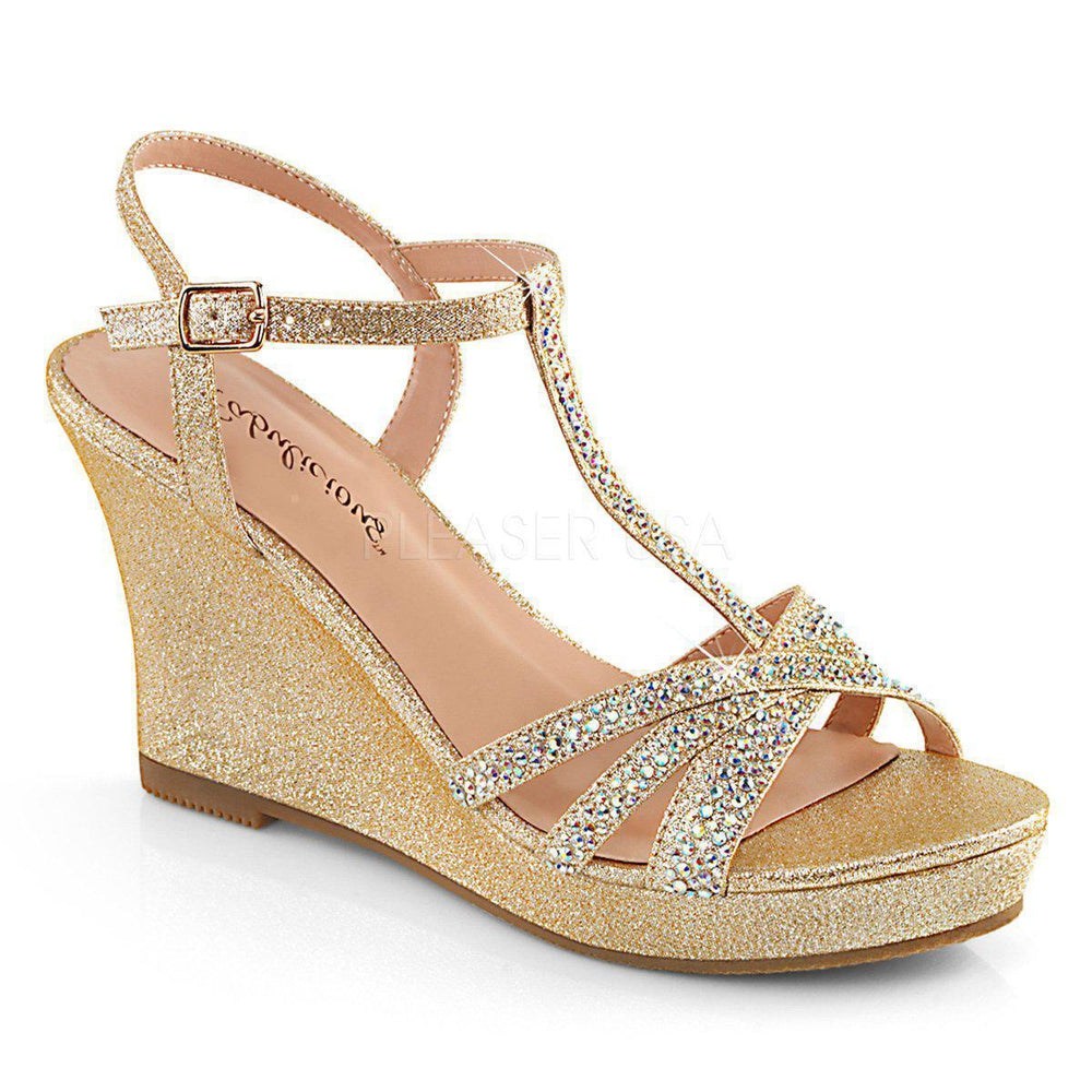 SS-SILVIE-20 Wedge | Tan Fabric-Final Sale-SEXYSHOES.COM