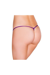 Purple-Dancewear Separates-String Back Bottom-Roma Dancewear-SEXYSHOES.COM