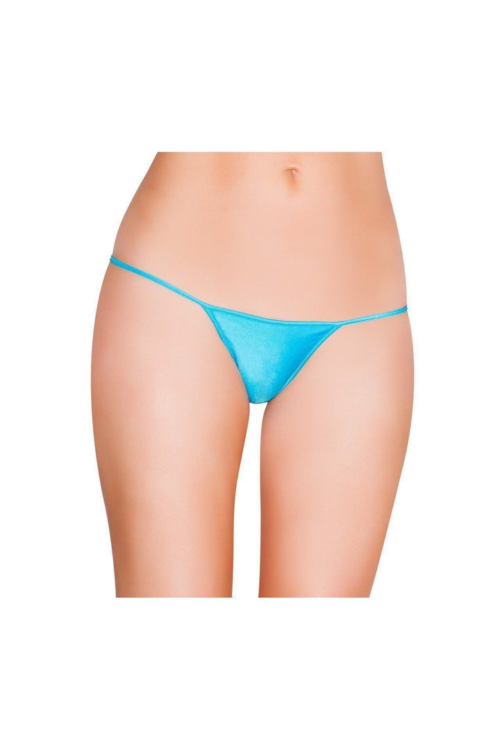 Roma Dancewear String Back Bottom in Turquoise  from SexyShoes.com