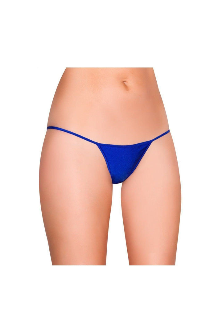 Blue-Dancewear Separates-String Back Bottom-Roma Dancewear-SEXYSHOES.COM