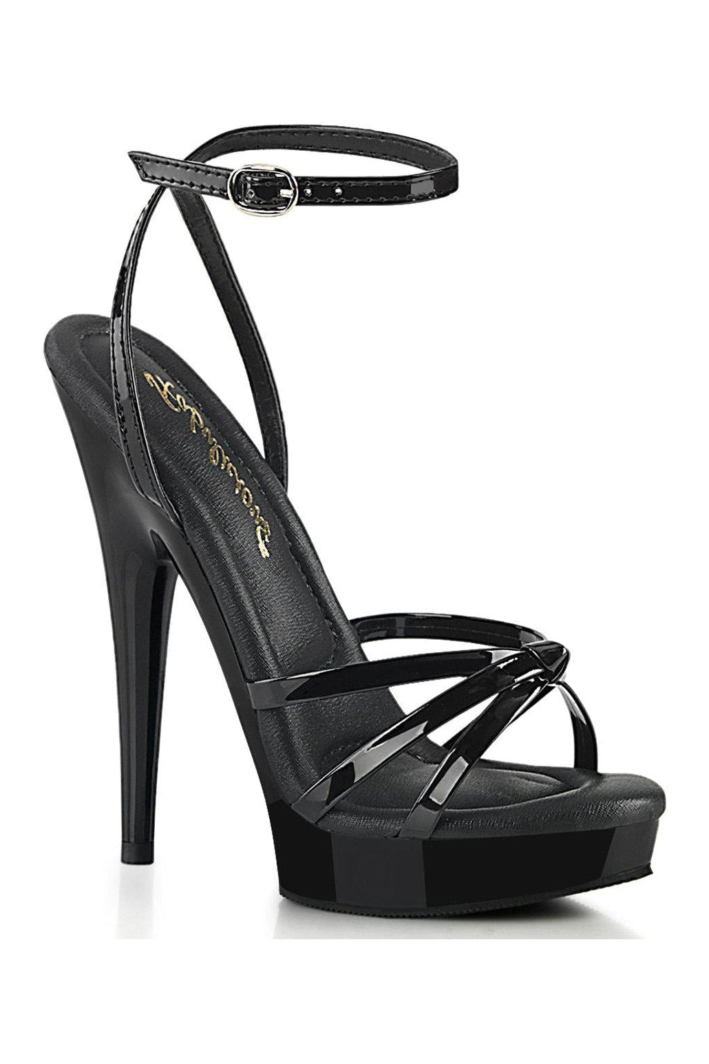 SULTRY-638 Sandal | Black Patent-Sandals-Fabulicious-Black-6-Patent-SEXYSHOES.COM