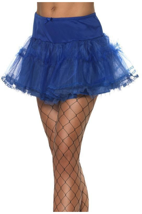 Tulle Petticoat | Blue-Fever-Blue-TuTu + Petticoat-SEXYSHOES.COM