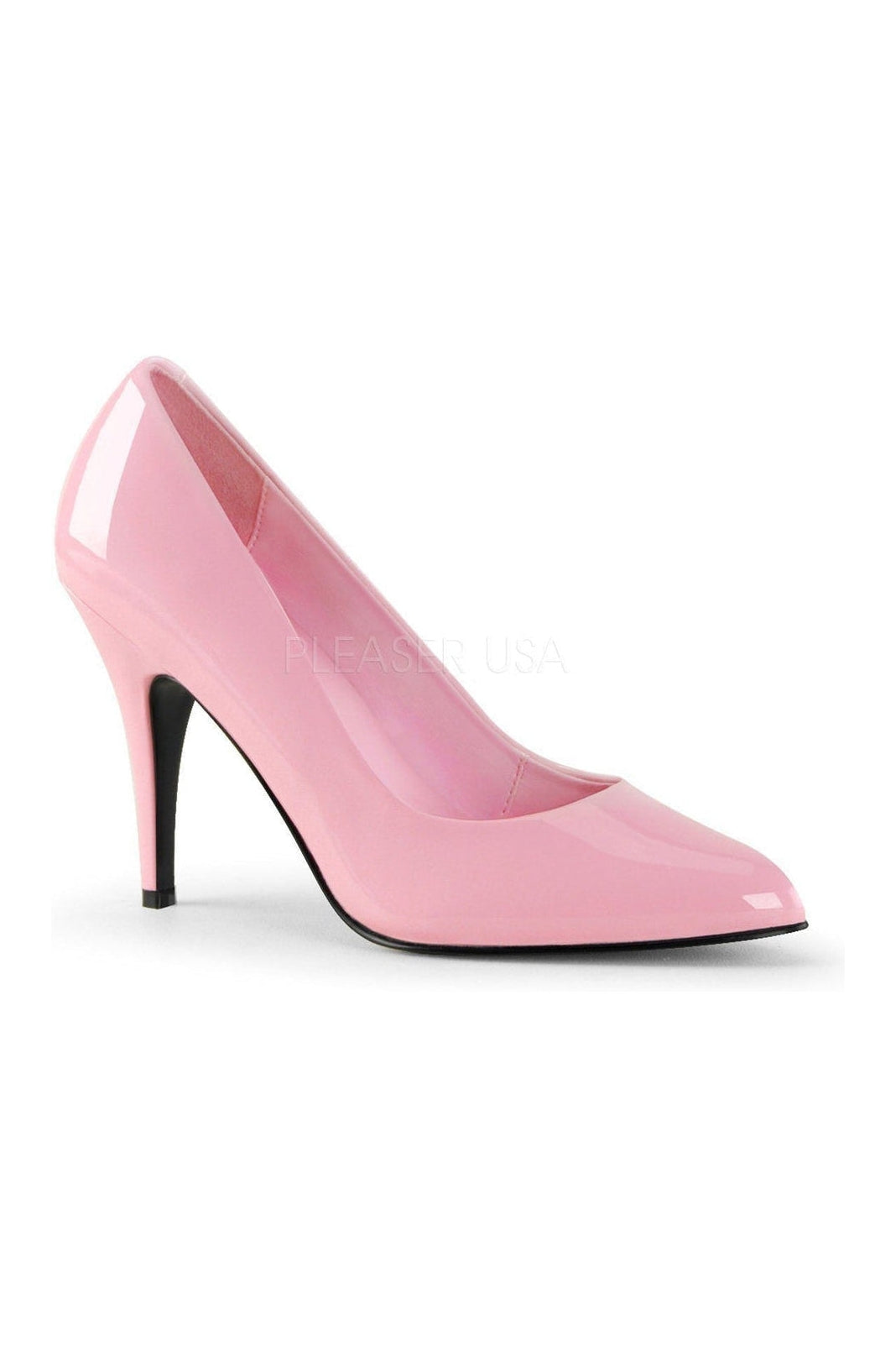 VANITY-420 Pump | Pink Patent-Pleaser-Pink-Pumps-SEXYSHOES.COM