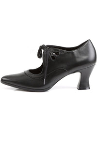 Funtasma VICTORIAN-03 Mary Jane in Black Faux Leather