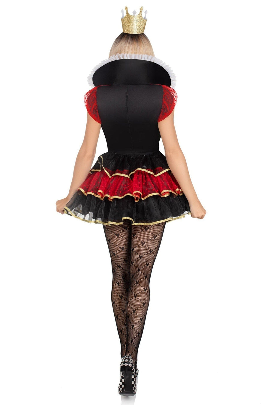 Leg Avenue 2 Piece Queen Of Hearts in Multi 