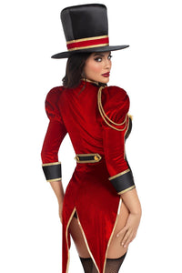 Leg Avenue 2 Piece Ravishing Ringmaster Costume Set in Multi 