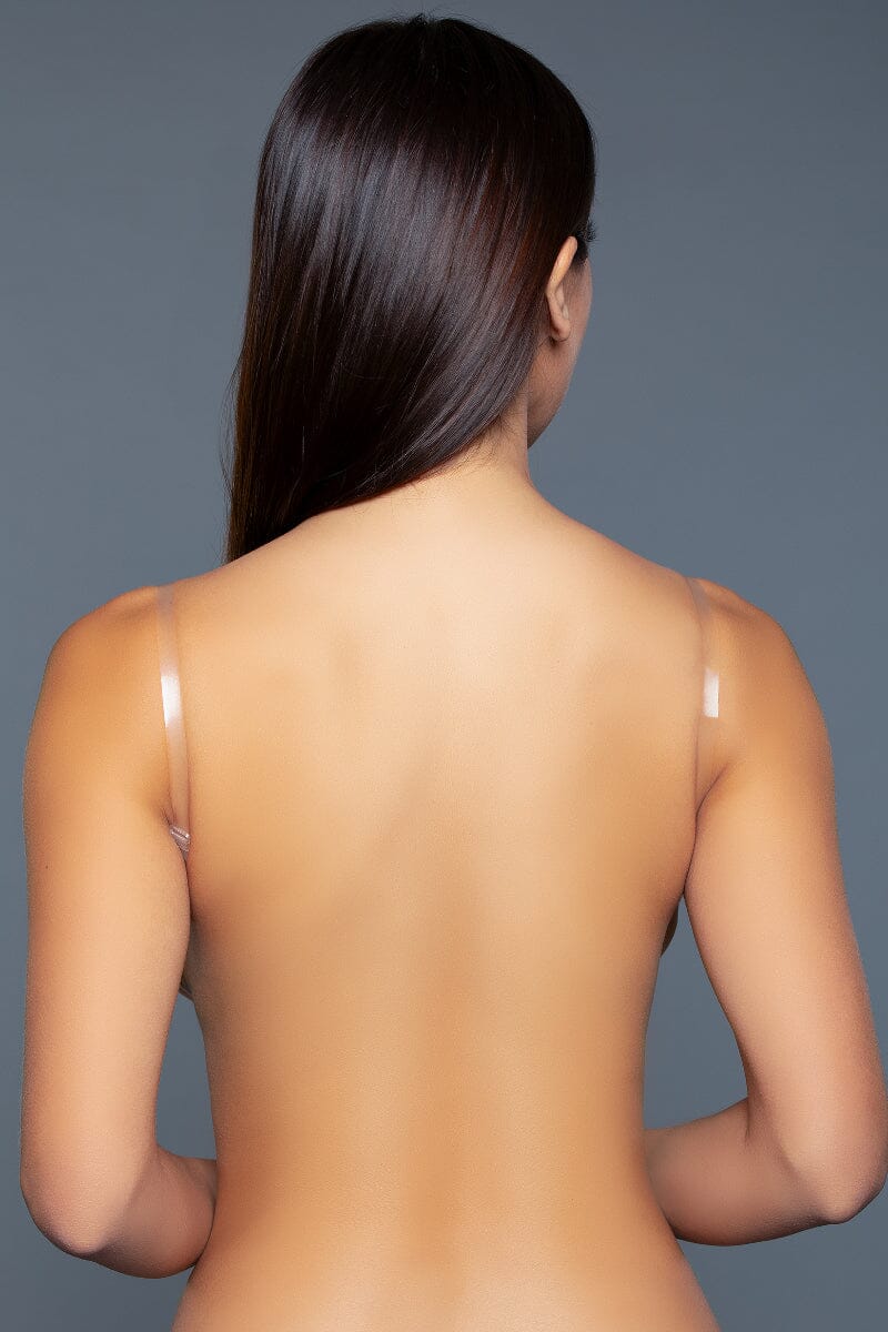 BeWicked Seamless Sticky Bra with Front Hook in Nude 