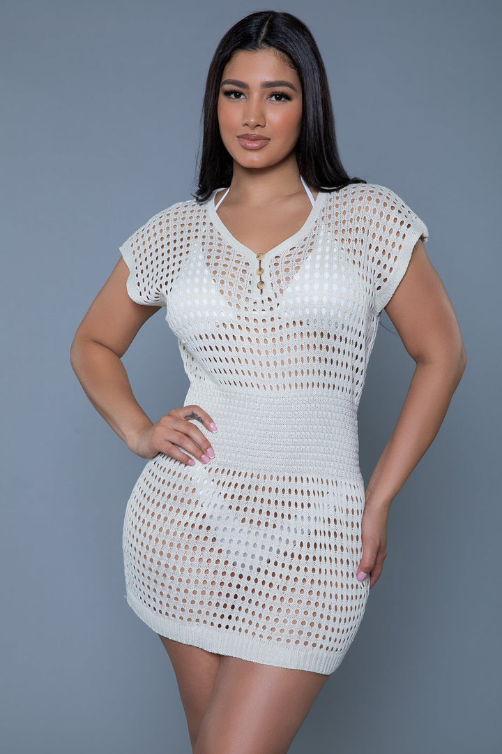 Crochet Mini Dress