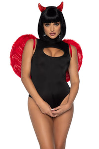 Marabou Trimmed Angel Wings-Wings + Harness-SEXYSHOES.COM