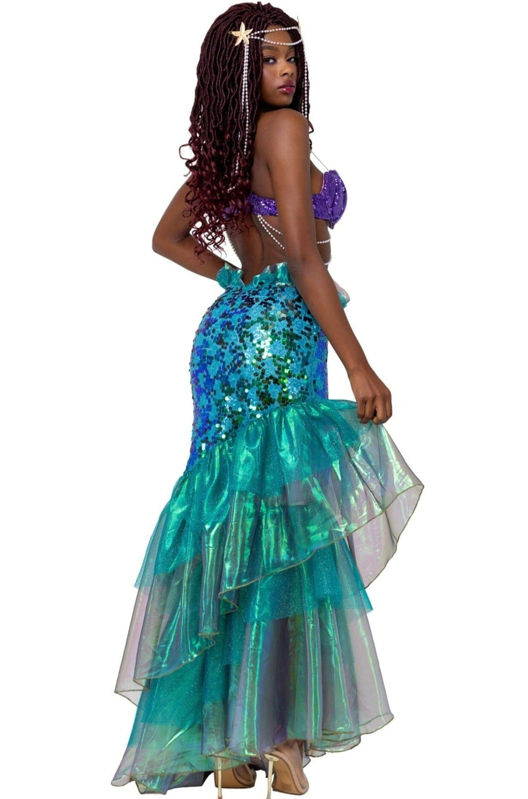 Roma Costumes 2PC Mesmerizing Mermaid in Purple 