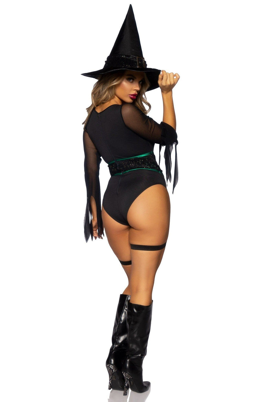2 Piece Broomstick Babe-Witch Costumes-SEXYSHOES.COM