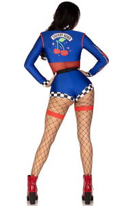 2 Piece Cherry Bomb Racer-Uniformed Costumes-SEXYSHOES.COM