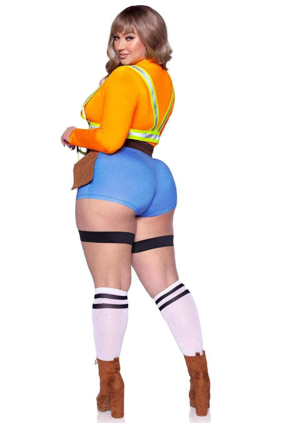 2 Piece Nailed It Construction-Uniformed Costumes-SEXYSHOES.COM