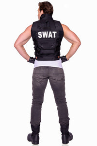 2 Piece SWAT Commander-Cop Costumes-SEXYSHOES.COM