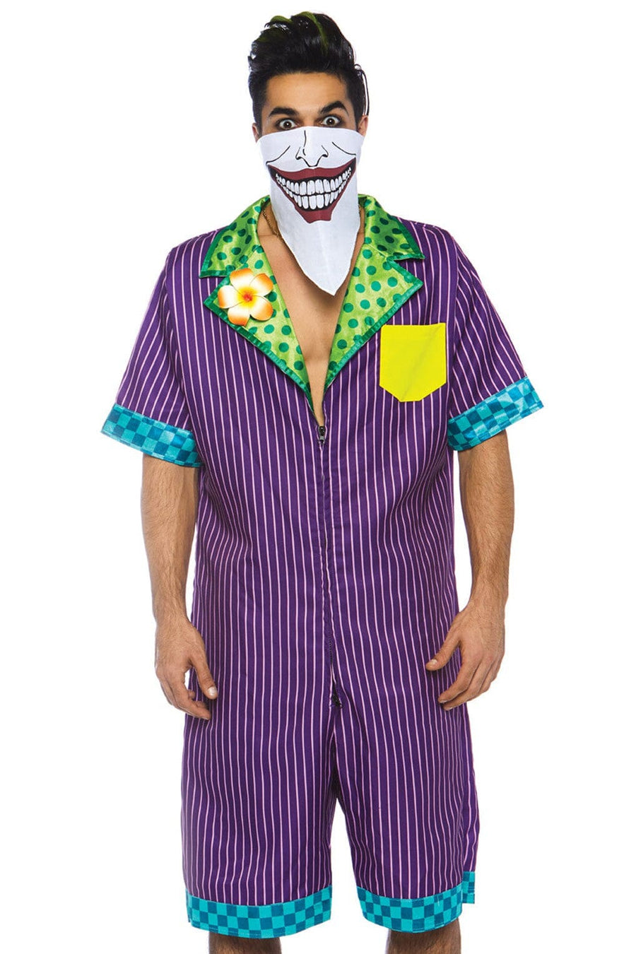 Leg Avenue 2 Piece Super Villain Costume in Multi 