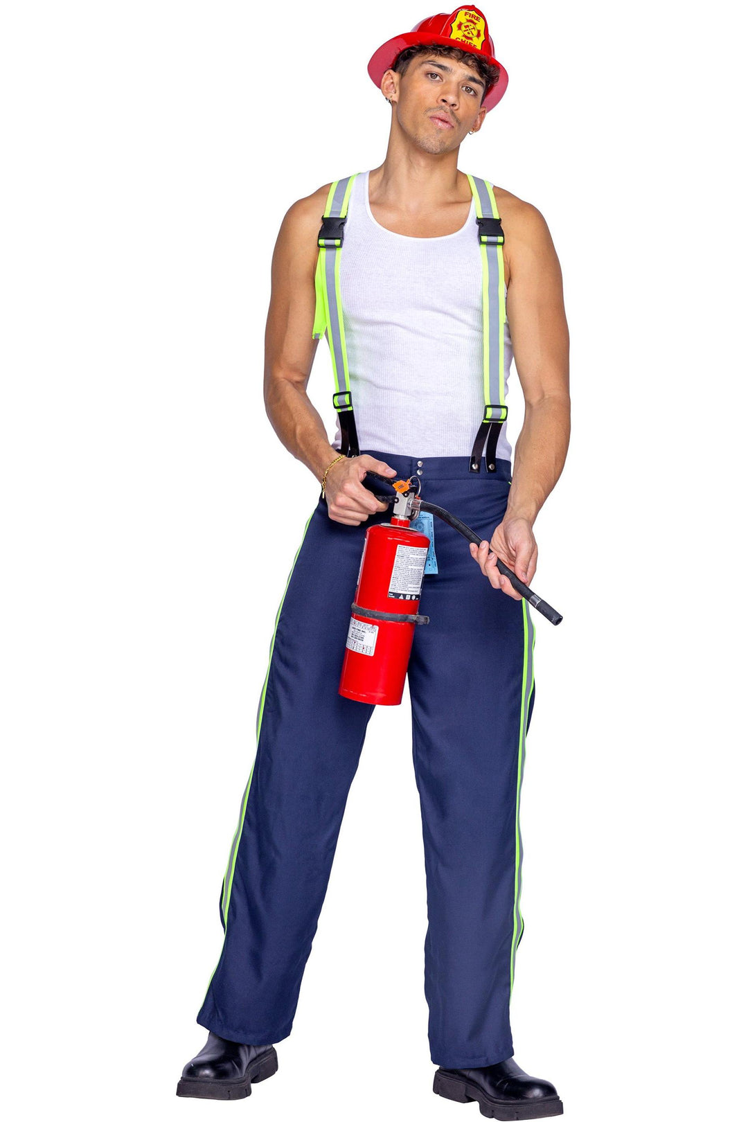 2pc Fireman Hunk-Uniformed Costumes-SEXYSHOES.COM