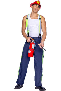 2pc Fireman Hunk-Uniformed Costumes-SEXYSHOES.COM