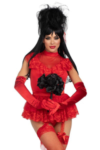Leg Avenue 3 Piece Beetle Babe Costume Set in Red 