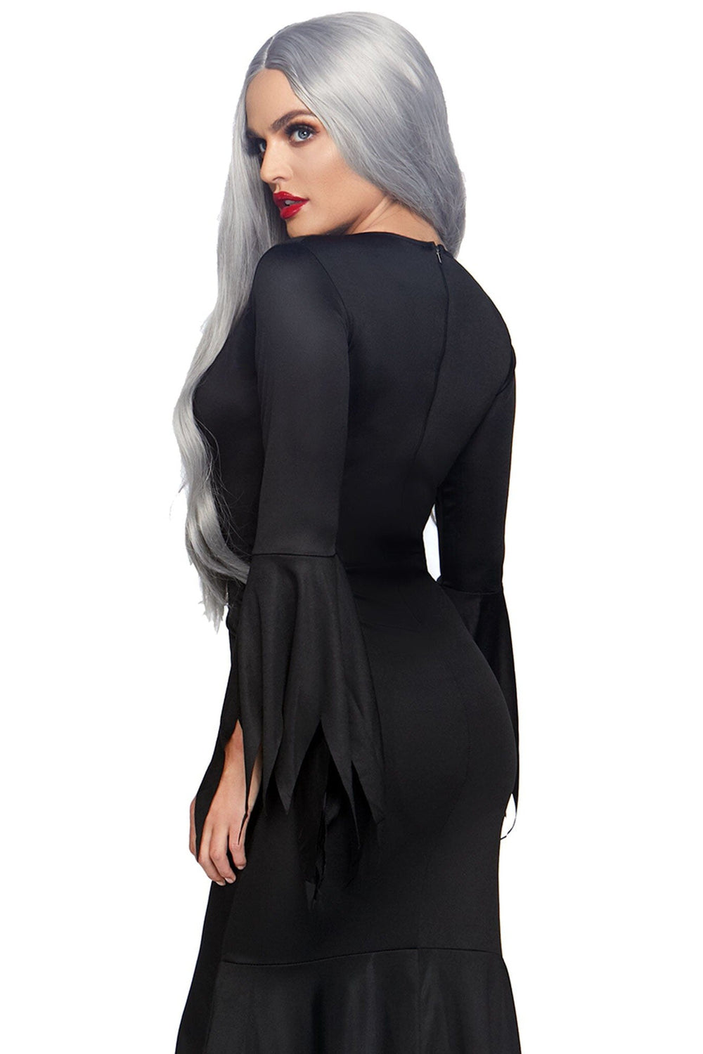 Leg Avenue Long Goth Dress in Black 