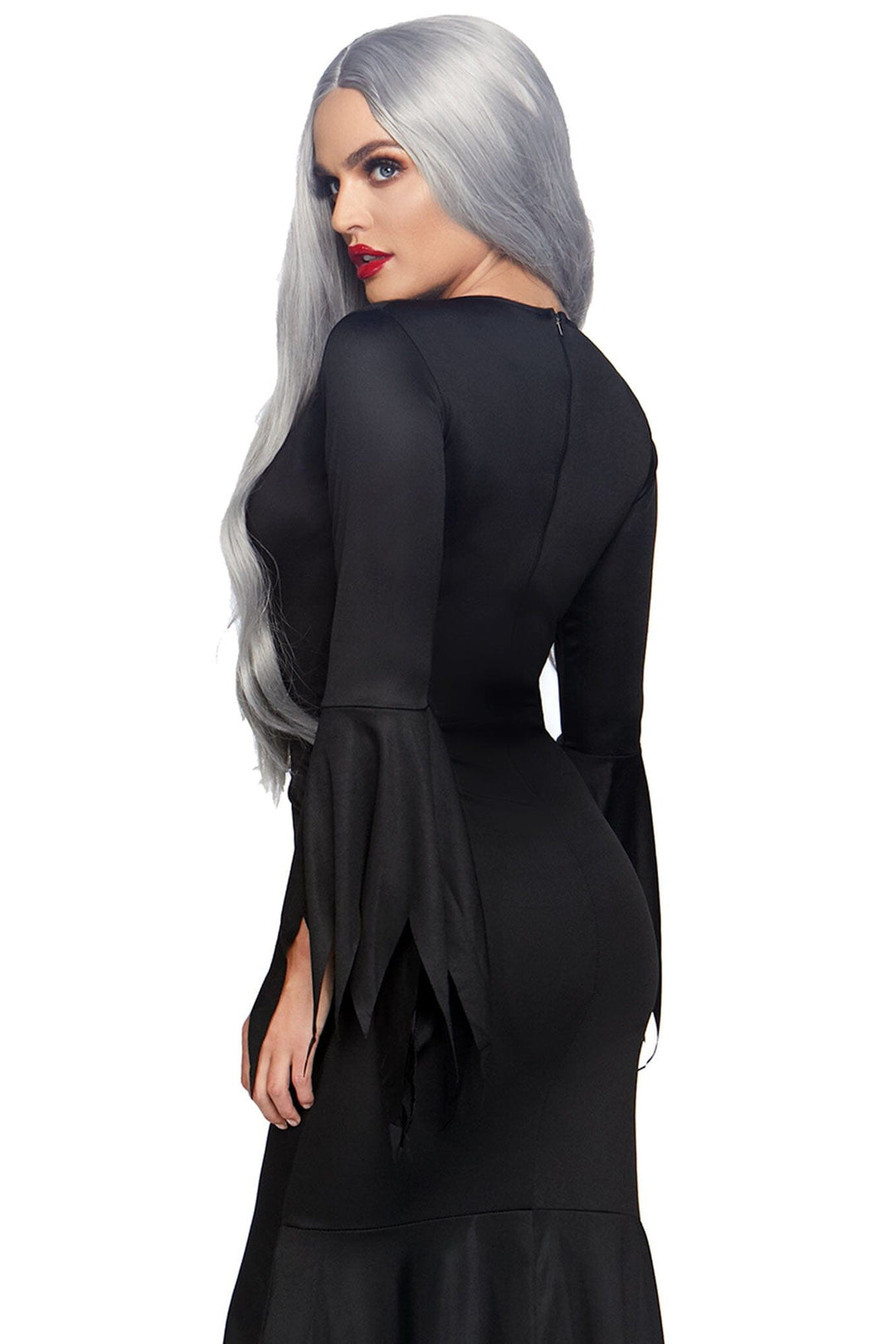 Leg Avenue Long Goth Dress in Black 