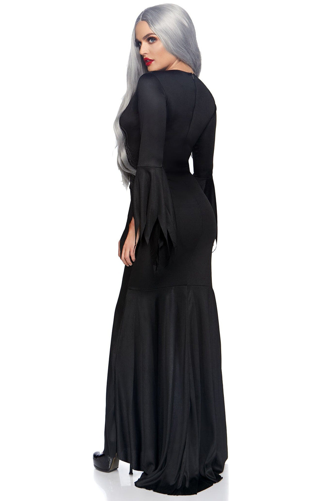 Long Goth Dress-Villian Costumes-SEXYSHOES.COM