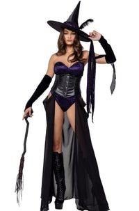 3PC Dark Spell Seductress-Witch Costumes-SEXYSHOES.COM