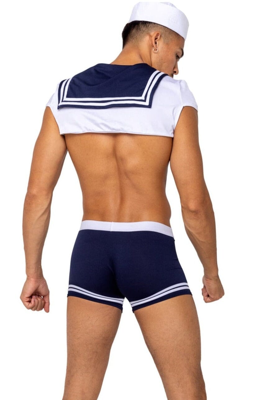 Roma Costumes 3PC Men's Sailor Stud in White 