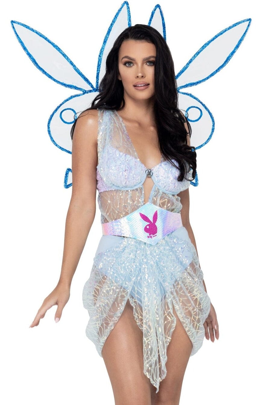Roma Costumes 3PC Playboy Mystical Fairy in Blue  from SexyShoes.com