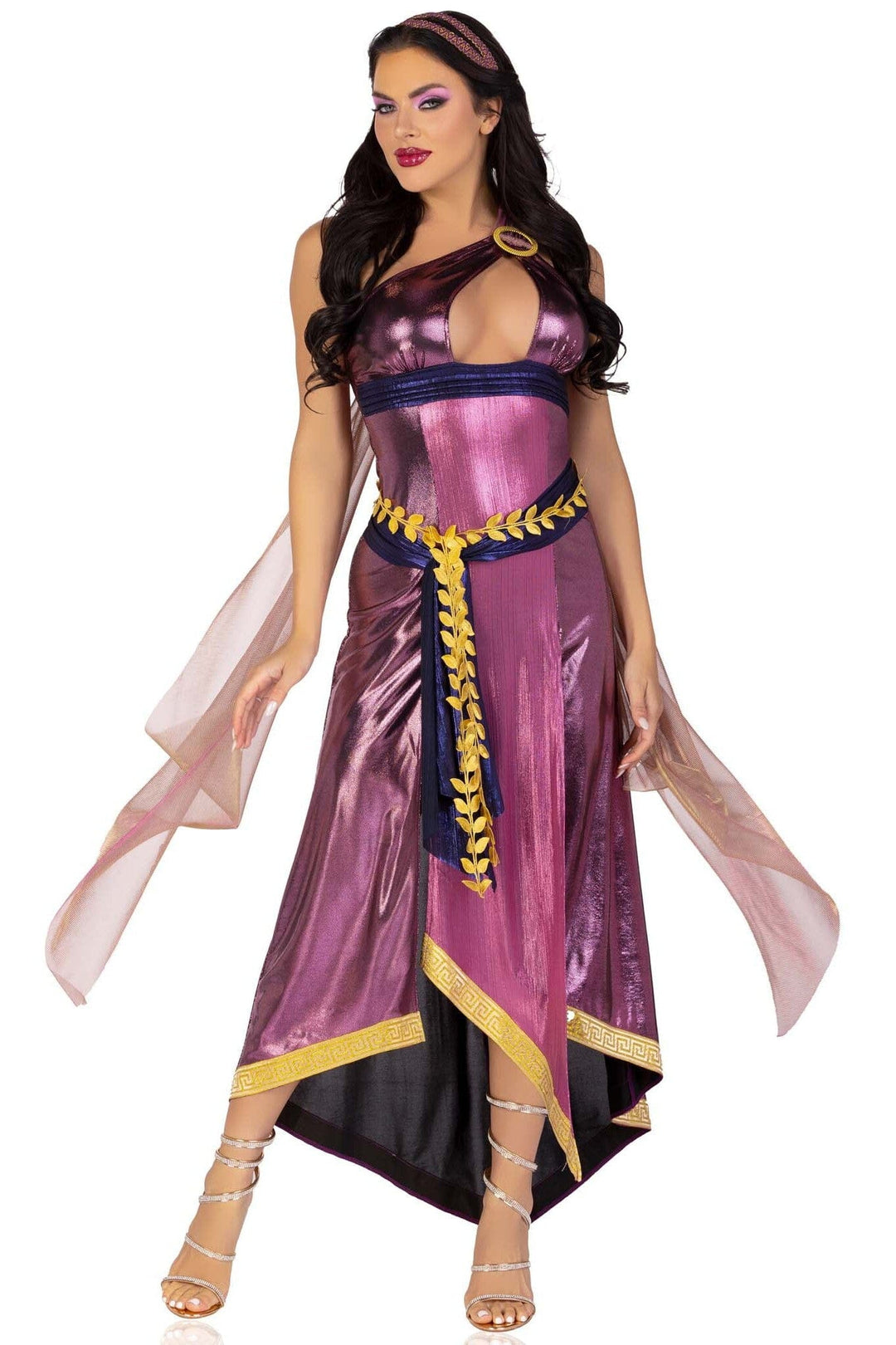 Leg Avenue 3PC. Amethyst Goddess in Multi  from SexyShoes.com