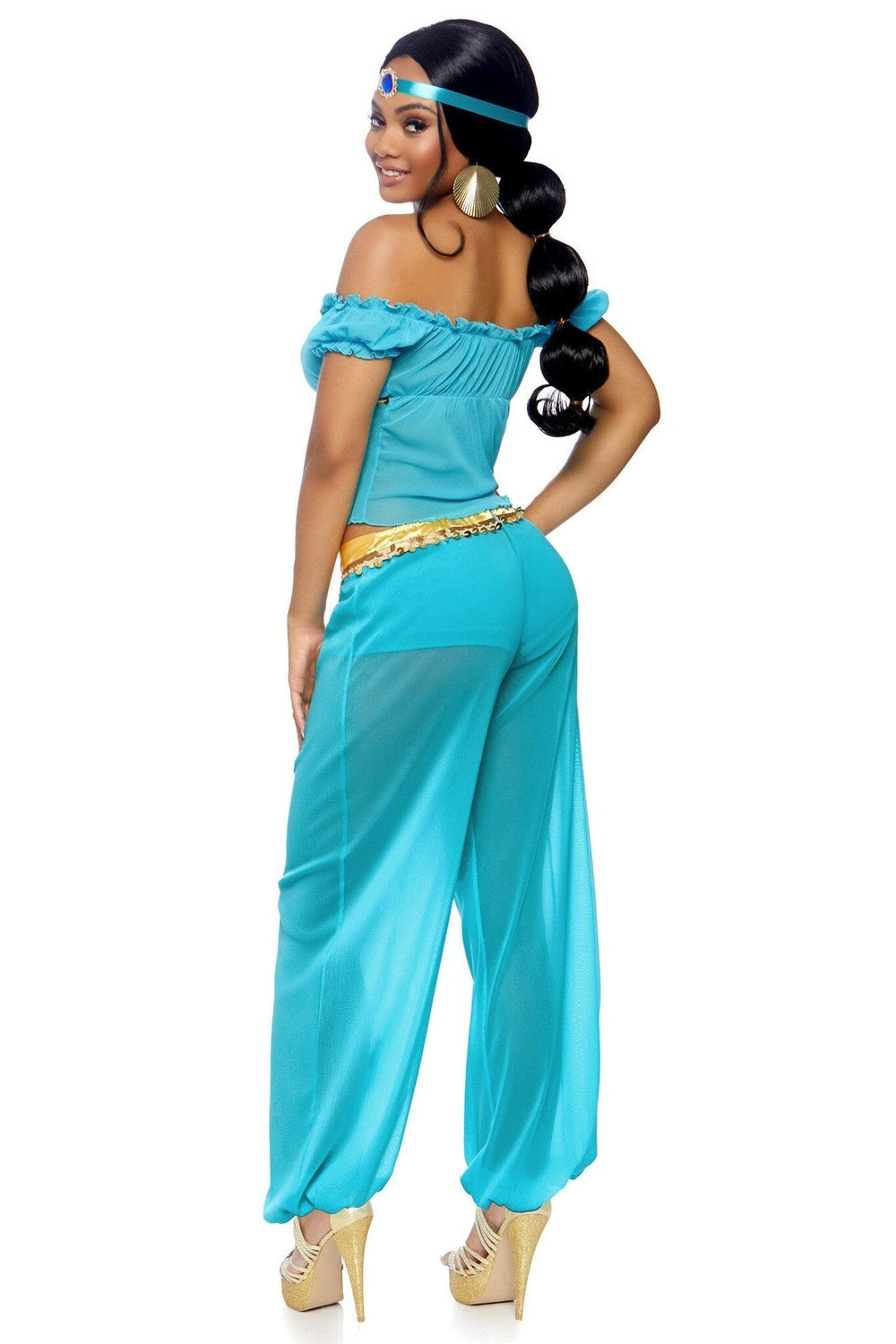 Leg Avenue 3 Piece Arabian Beauty in Turquoise 