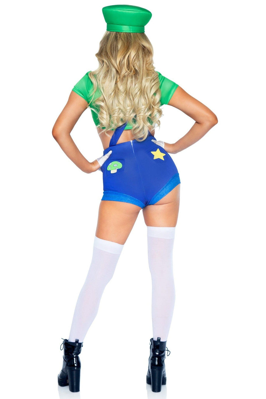 Leg Avenue 3PC. Gamer Sidekick in Green 