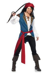 Leg Avenue 3PC. Pirate Scoundrel in Multi  from SexyShoes.com