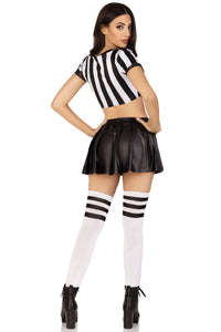 3 Piece Time Out Ref-Uniformed Costumes-SEXYSHOES.COM