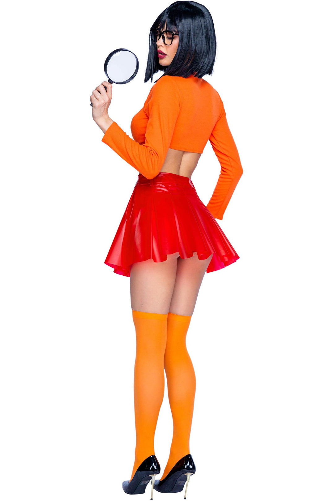 Roma Confidential 3pc Mystery Solving Babe in Orange 