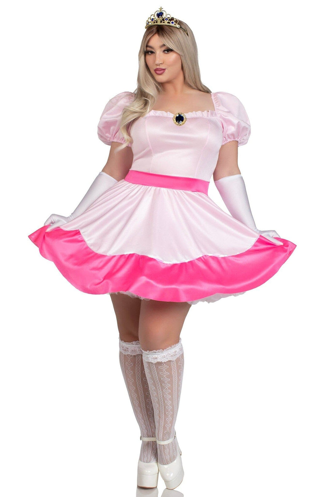 Leg Avenue 4 Pc Plus Size Princess Set in Pink  from SexyShoes.com