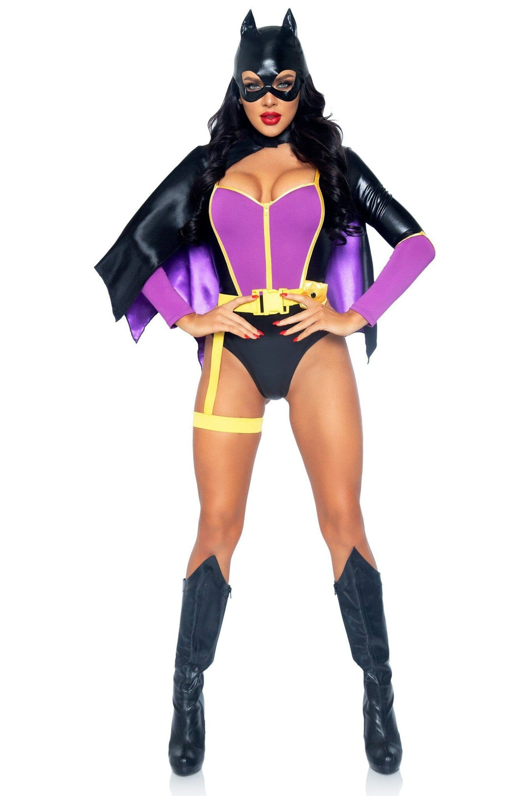 4PC. Bombshell Bat-Hero Costumes-SEXYSHOES.COM