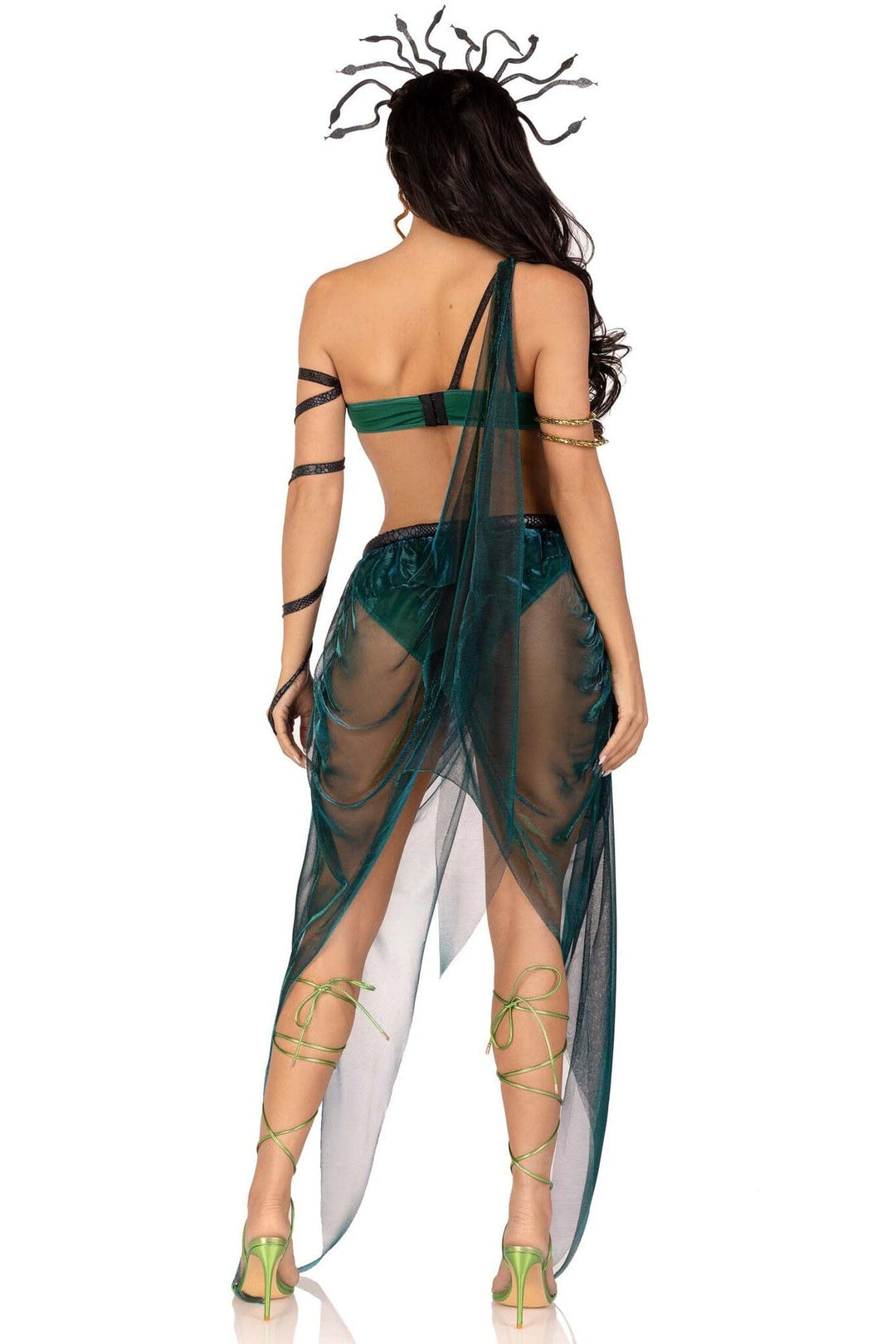 Leg Avenue 4PC. Medusa in Green 