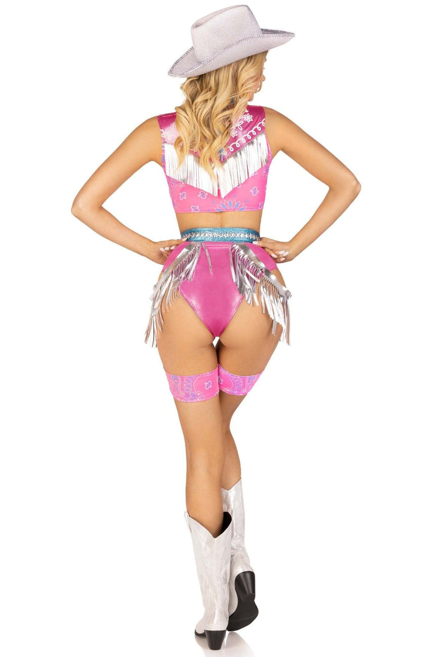Leg Avenue 4PC. Space Cowgirl in Multi 