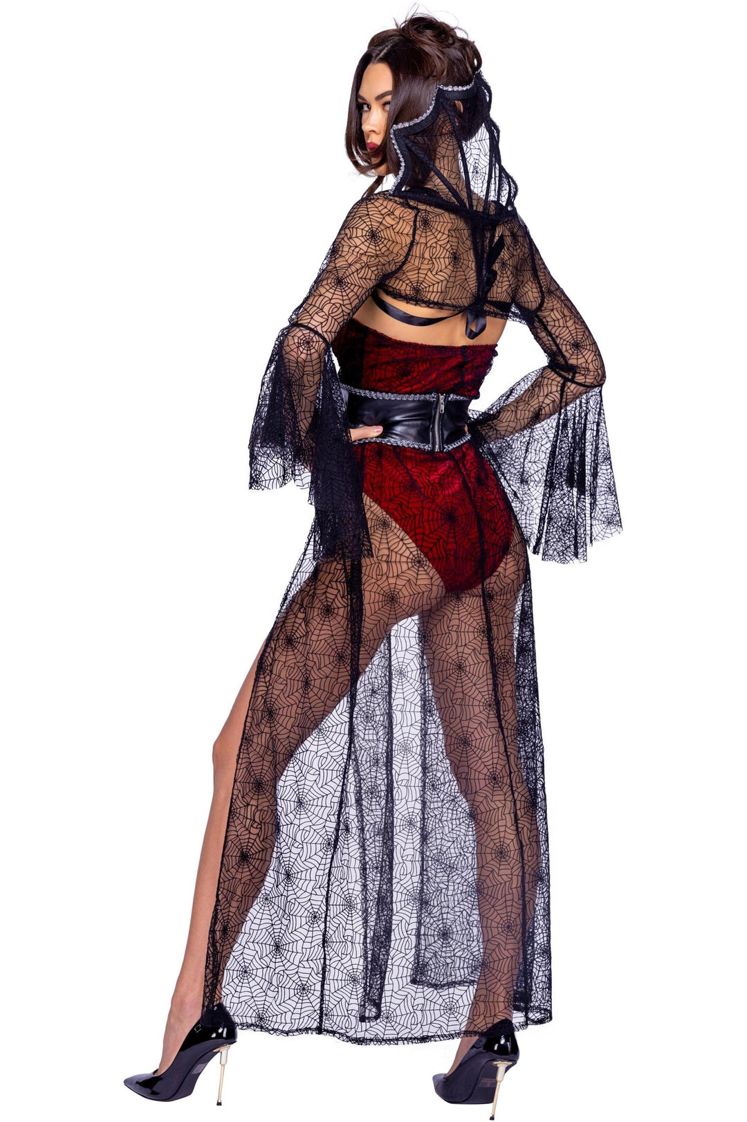 Roma Confidential 4pc Black Widow in Black 