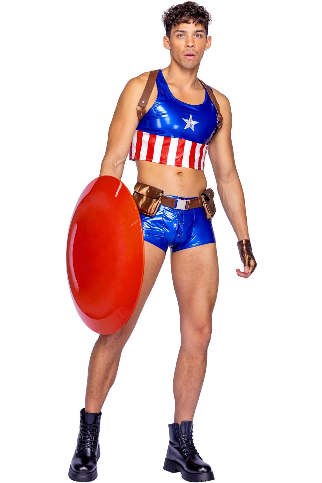 Roma Confidential 4pc Hunky American Hero in Multi  from SexyShoes.com