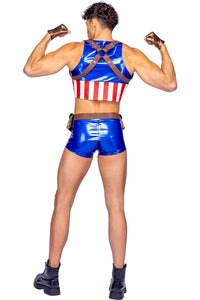 Roma Confidential 4pc Hunky American Hero in Multi 