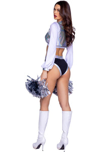 Roma Confidential 4pc Las Vegas Cheerleader in White 